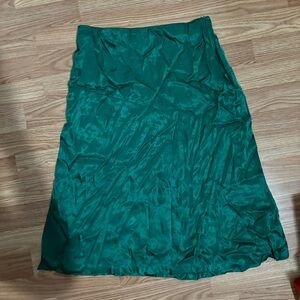 Zara satin skirt